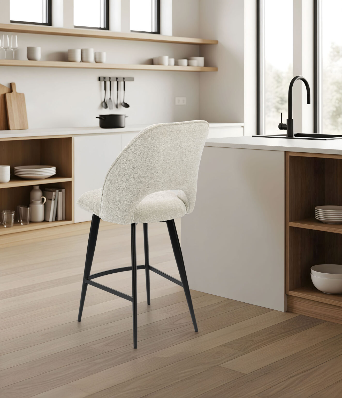 ambiance chaise haute roxane beige arrière