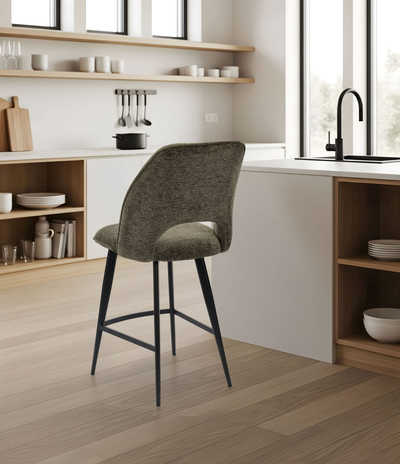 ambiance chaise haute roxane vert arrière