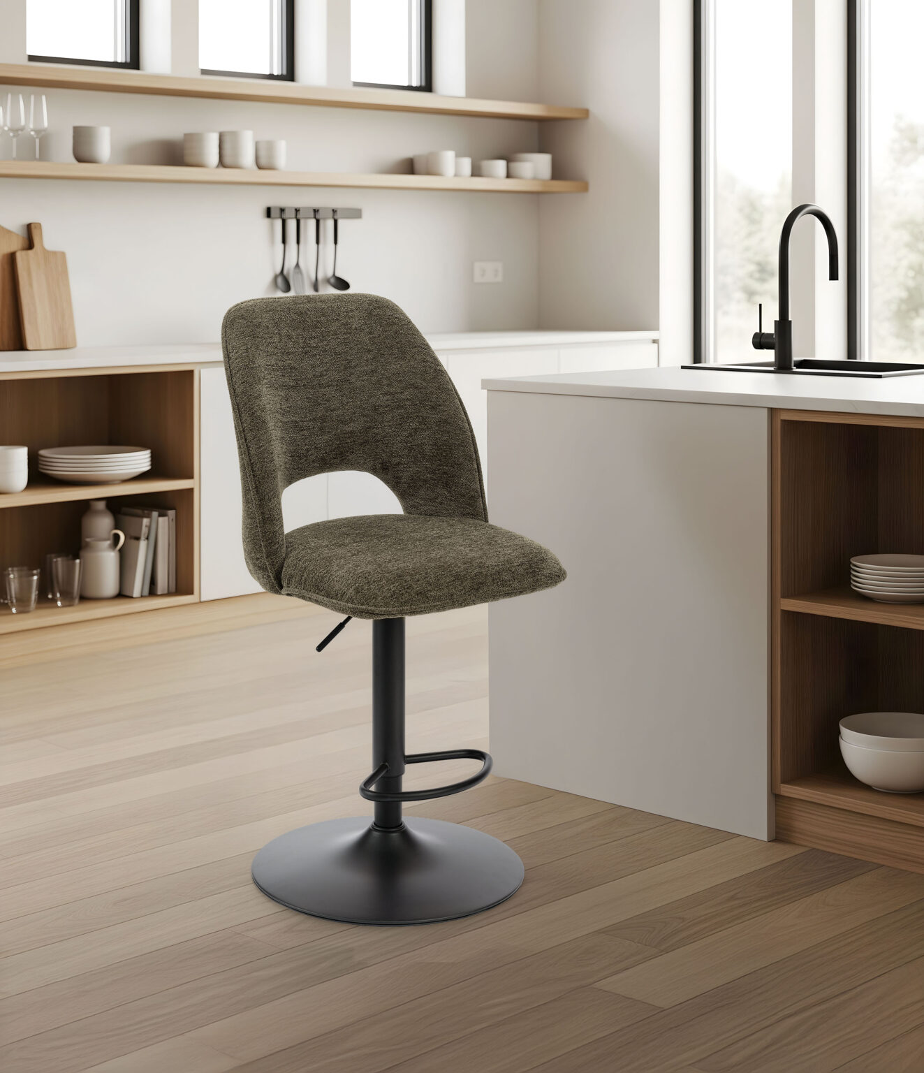 ambiance roxane pied piston vert avant