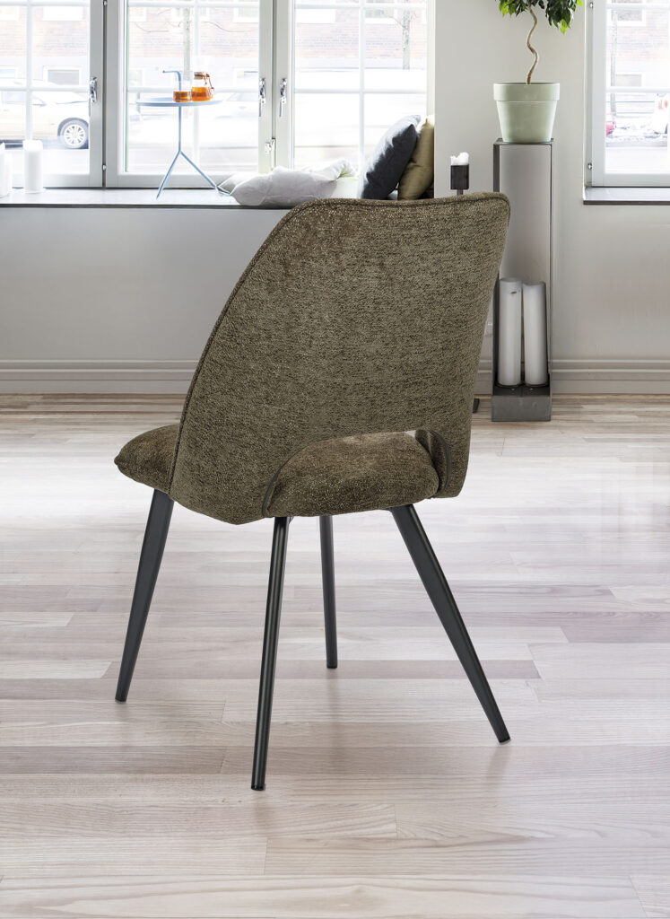 ambiance Chaise Roxane vert arrière - Girardeau