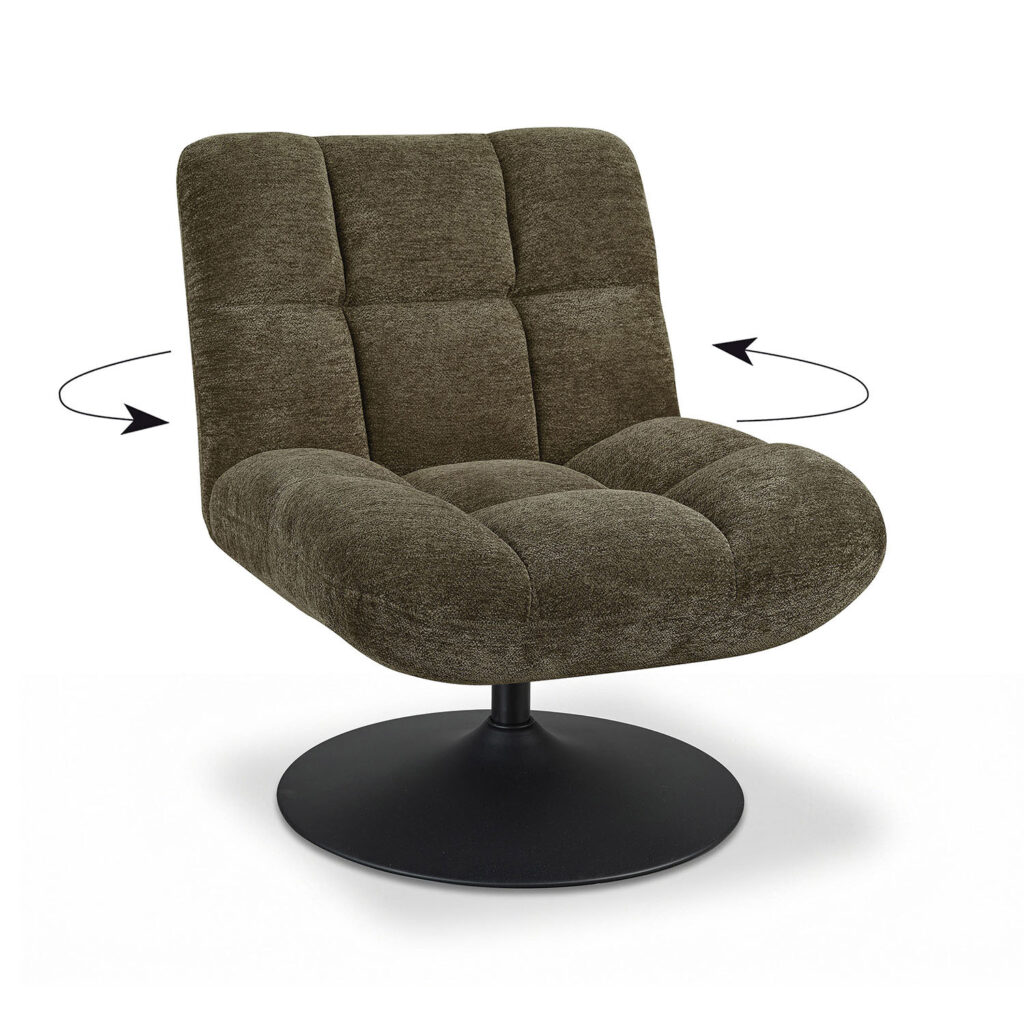 fauteuil angel'o pied socle vert