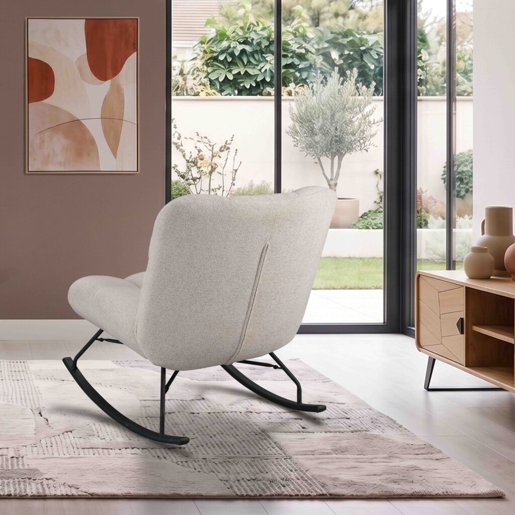 ambiance fauteuil angel'o blanc arrière