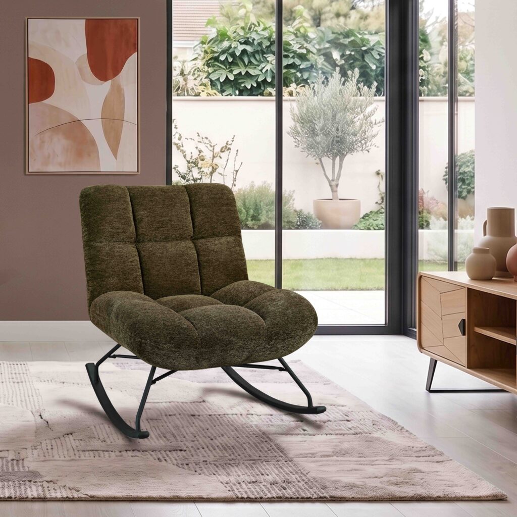 ambiance fauteuil angel'o vert avant