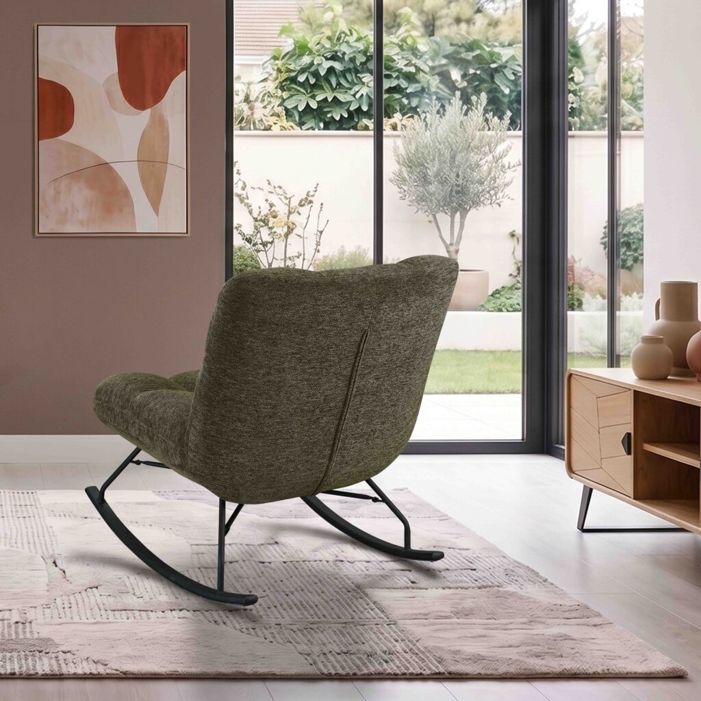 ambiance fauteuil angel'o vert arrière