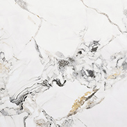 Céramique blanc veiné brillant