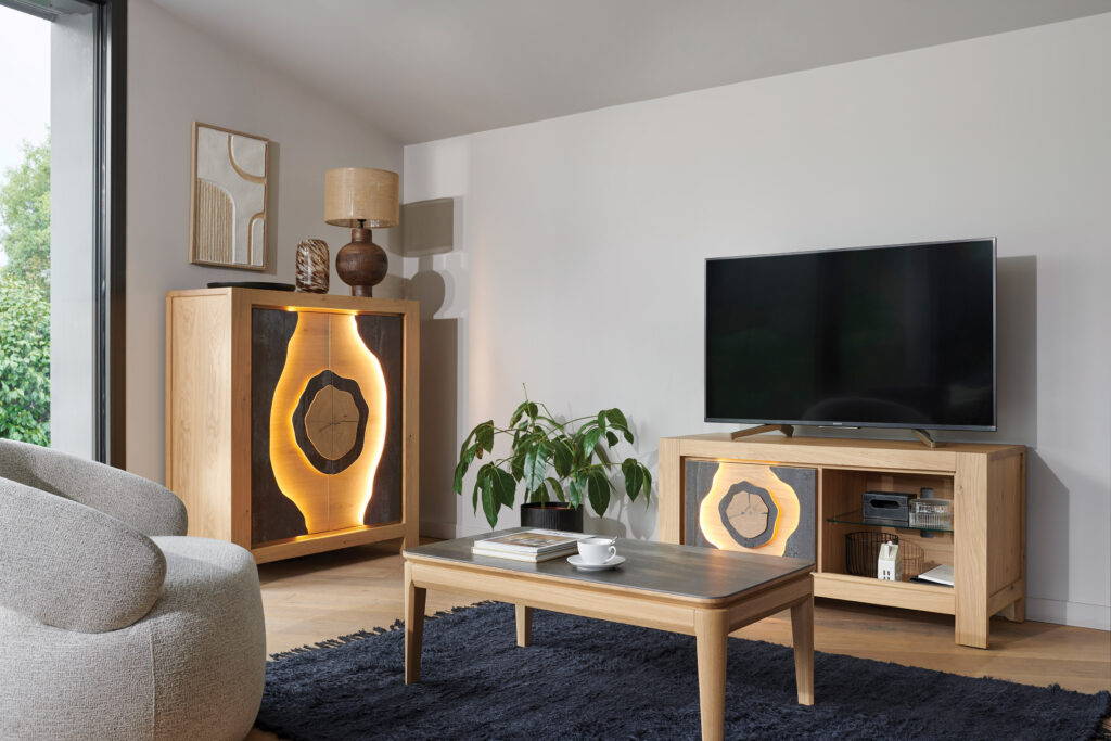 ambiance Salon allumé Minérale - Girardeau