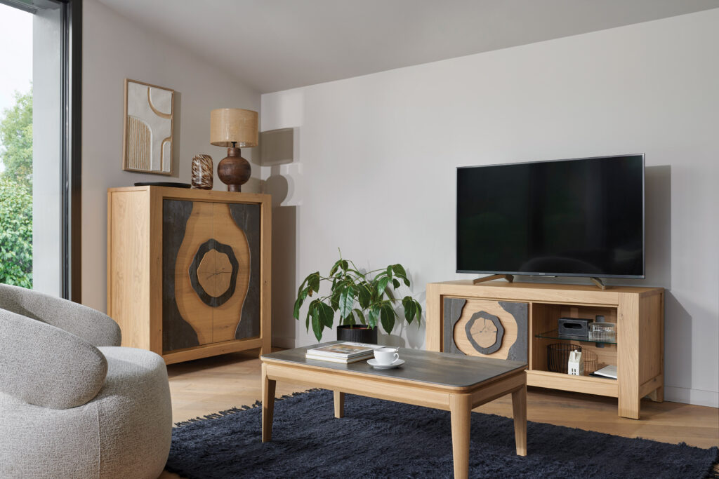 ambiance Salon eteint Minérale - Girardeau