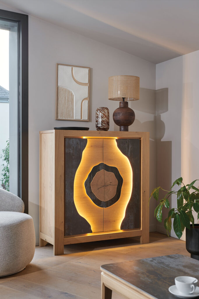 ambiance Bibus brun panaché Minérale - Girardeau