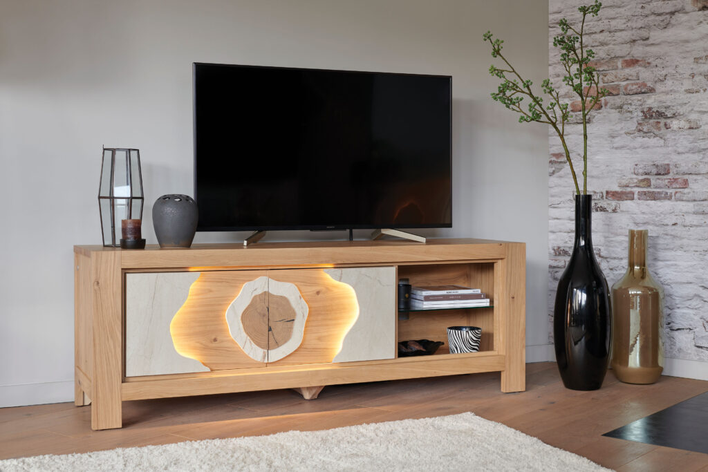 ambiance Meuble TV 2 portes - Girardeau