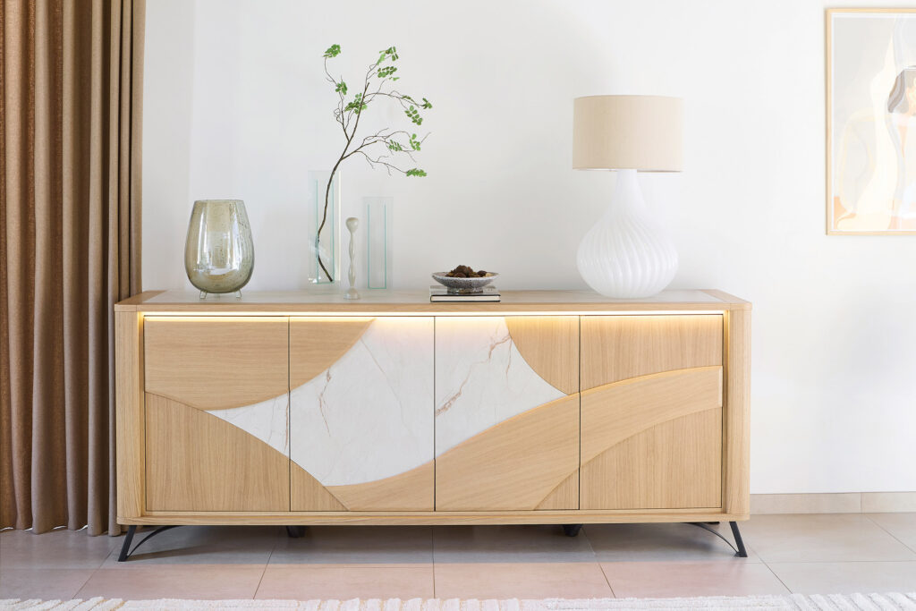 Enfilade riviera allumé
