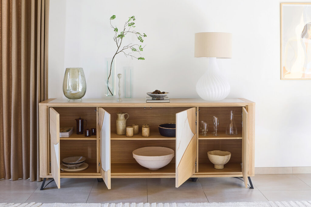 Enfilade riviera ouvert