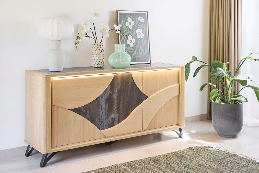 Enfilade 1.75m allumé