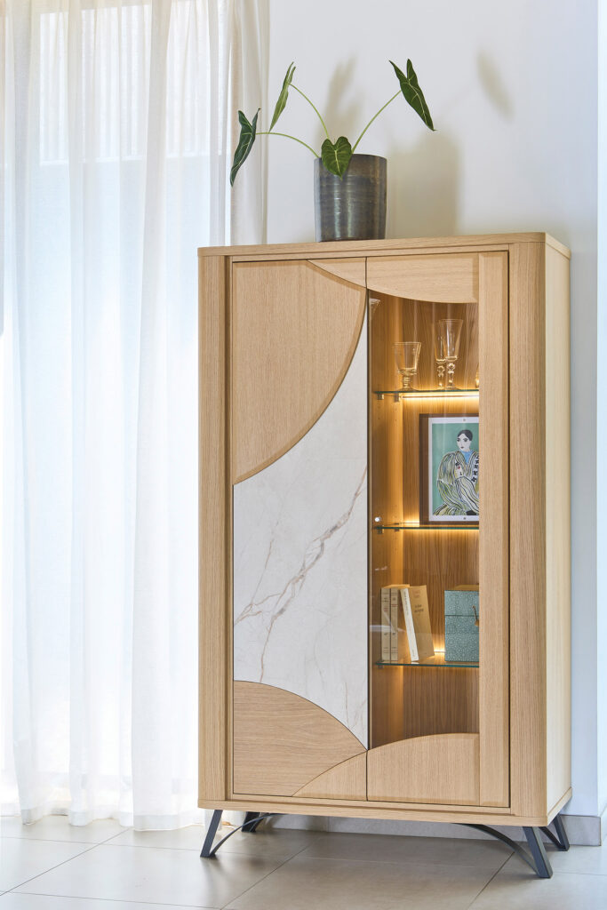 Vitrine éclairage intérieur riviera