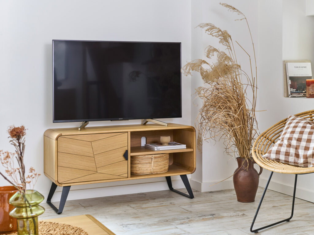 ambiance meuble tv 1 porte tokyo